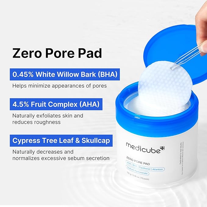 Medicube zero pore pad