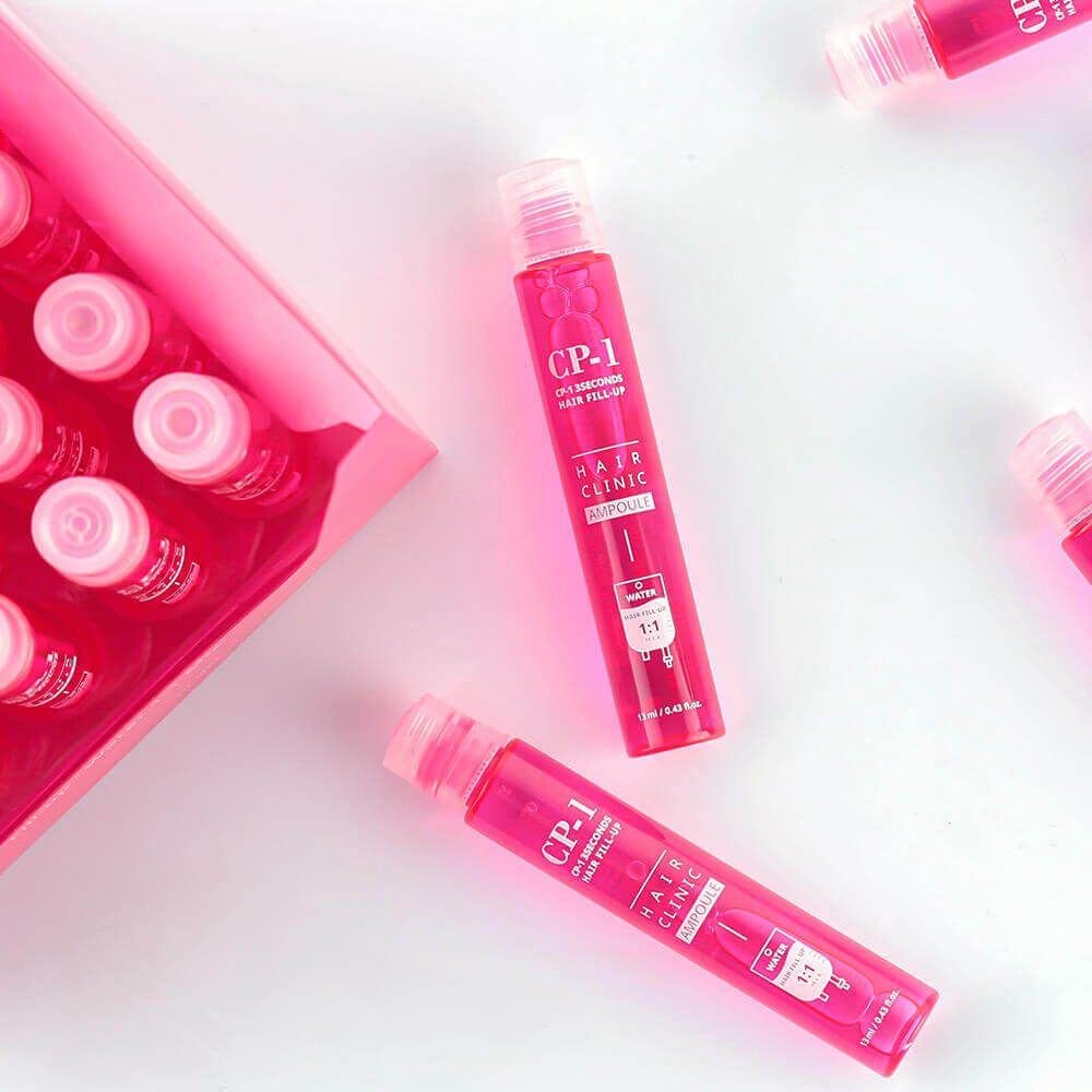 Matu maska-filleris-ampula ātrai atjaunošanai