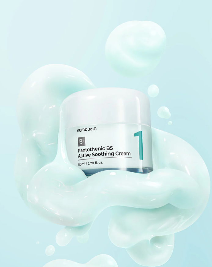 Aktīvi nomierinošs krēms Numbuzin  No.1 Pantothenic B5 Active Soothing Cream