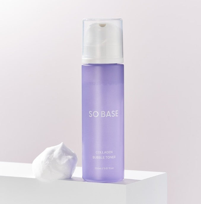 SO BASE Kolagēna putu toniks sejas ādai  140 ml